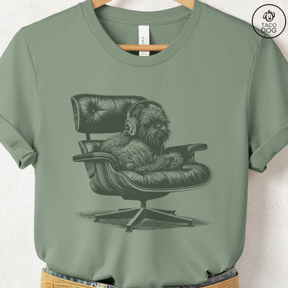 Brussels Griffon Eames Headphones T-Shirt