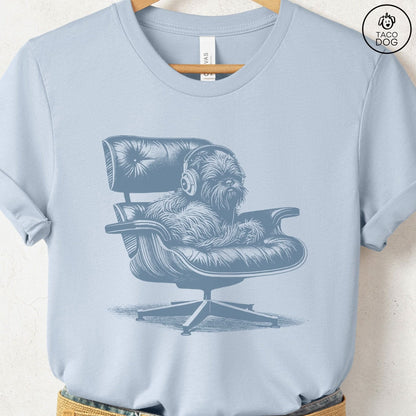 Brussels Griffon Eames Headphones T-Shirt