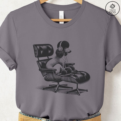 Poodle Eames Headphones T-Shirt