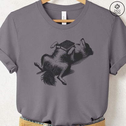 Australian Shepherd Book Nap T-Shirt