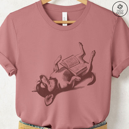 Chihuahua Book Nap T-Shirt