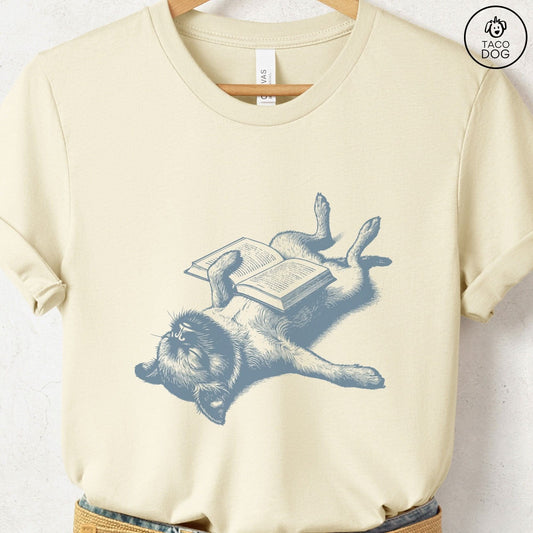 Brussels Griffon Griff Book Nap T-Shirt