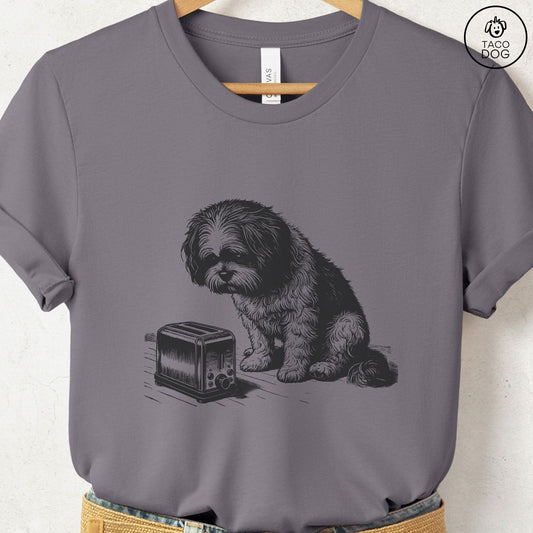 Shih Tzu Toaster T-Shirt Storm Taco-Dog