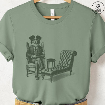 Australian Shepherd Aussie Therapy Dog T-Shirt