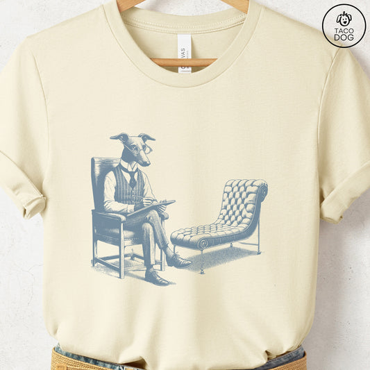 Italian Greyhound Whippet Iggy Therapy Dog T-Shirt