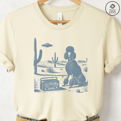 Poodle Vintage Radio T-Shirt