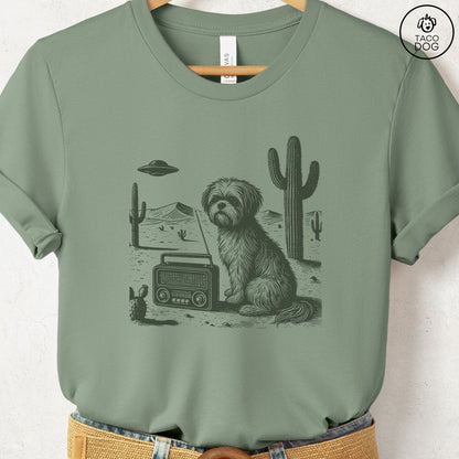 Shih Tzu Vintage Radio T-Shirt