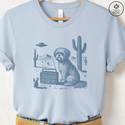 Shih Tzu Vintage Radio T-Shirt
