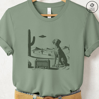 Vizsla Vintage Radio T-Shirt
