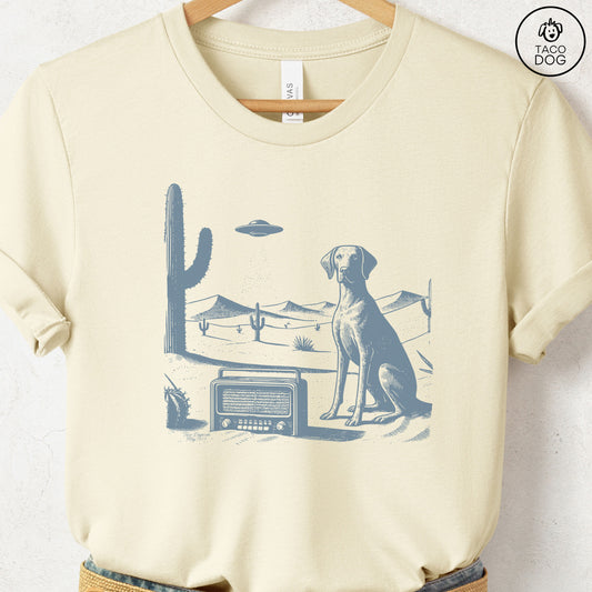 Vizsla Vintage Radio T-Shirt