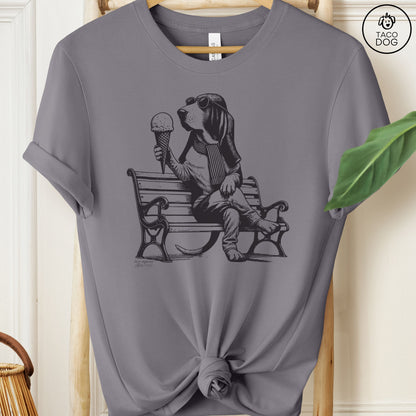 Basset Hound Ice Cream T-Shirt