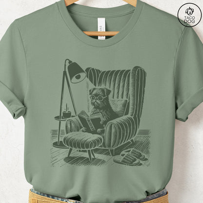 Brussels Griffon Griff Reading Chair T-Shirt