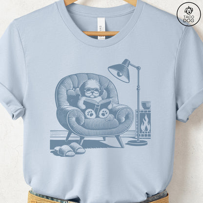 Shih Tzu Reading Chair T-Shirt