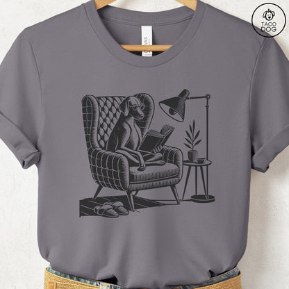 Vizsla Reading Chair T-Shirt