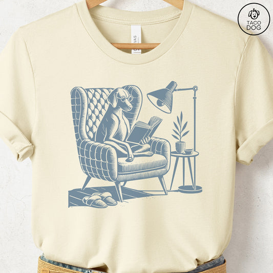 Vizsla Reading Chair T-Shirt