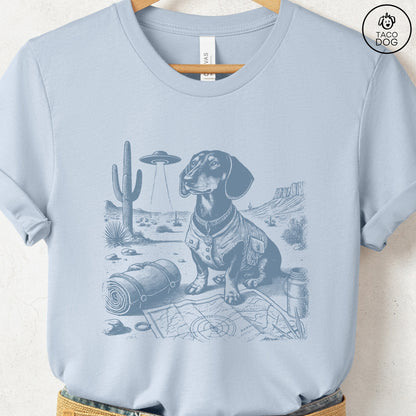 Dachshund Doxie Desert Survey T-Shirt