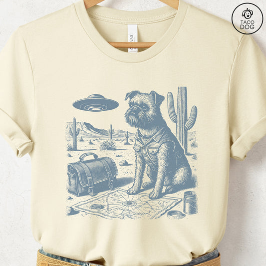 Brussels Griffon Griff Desert Survey T-Shirt