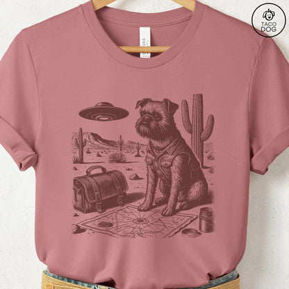 Brussels Griffon Griff Desert Survey T-Shirt