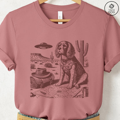 Cavalier King Charles Spaniel Desert Survey T-Shirt