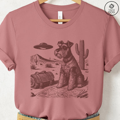 Schnauzer Desert Survey T-Shirt