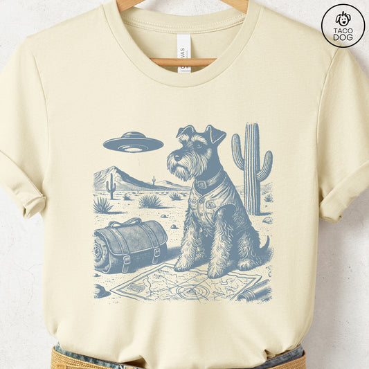 Schnauzer Desert Survey T-Shirt