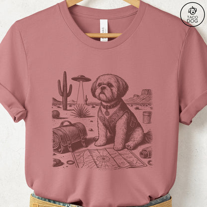 Shih Tzu Desert Survey T-Shirt