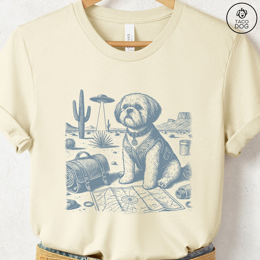 Shih Tzu Desert Survey T-Shirt