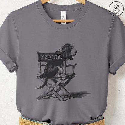 Basset Hound Director Chair T-Shirt