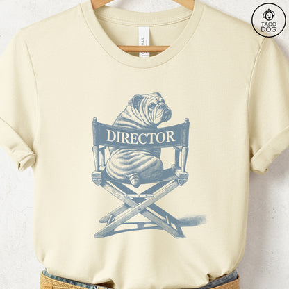 English Bulldog Director Chair T-Shirt