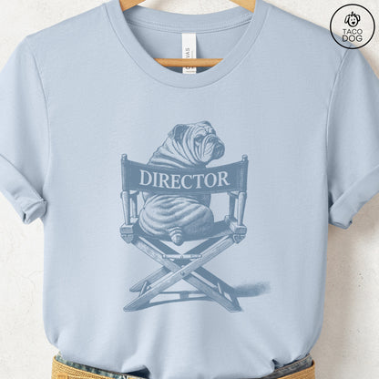 English Bulldog Director Chair T-Shirt