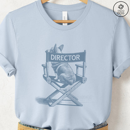 Corgi Director Chair T-Shirt