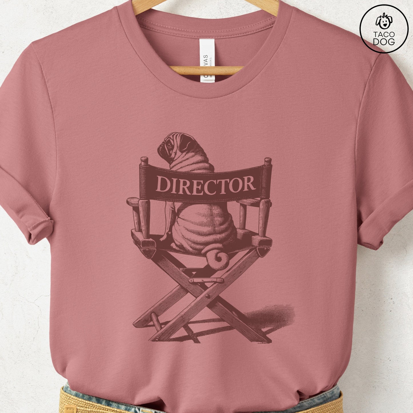 Pug Director Chair T-Shirt
