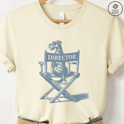 Schnauzer Director Chair T-Shirt
