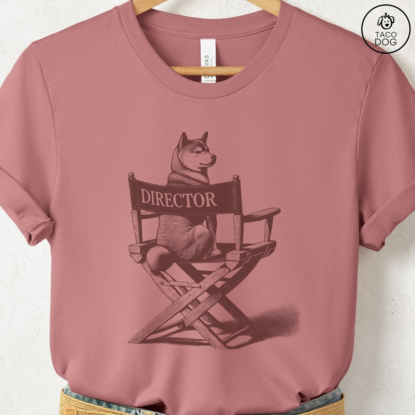 Shiba Inu Director Chair T-Shirt