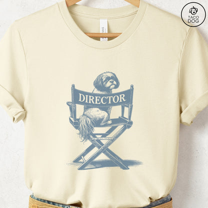 Shih Tzu Director Chair T-Shirt
