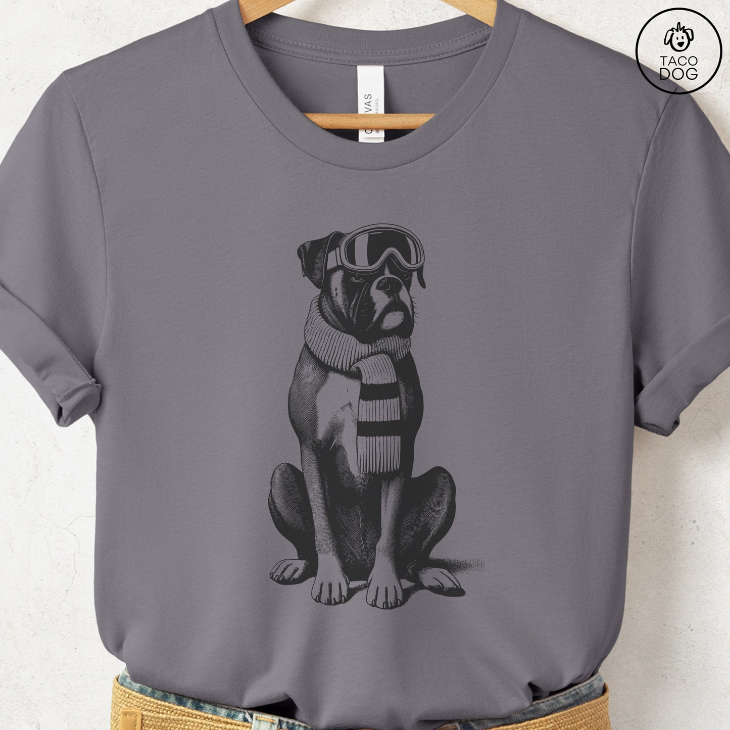 Boxer Winter Sport T-Shirt