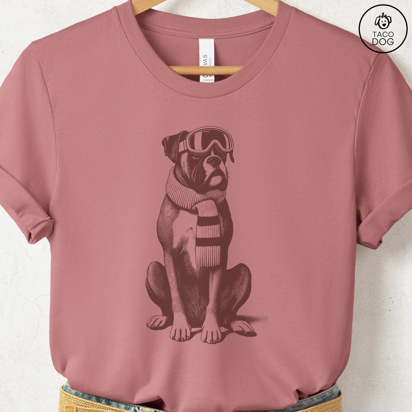 Boxer Winter Sport T-Shirt