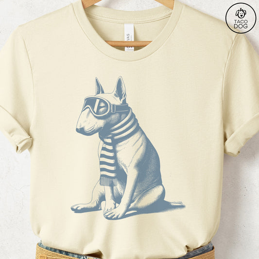 English Bull Terrier Winter Sport T-Shirt