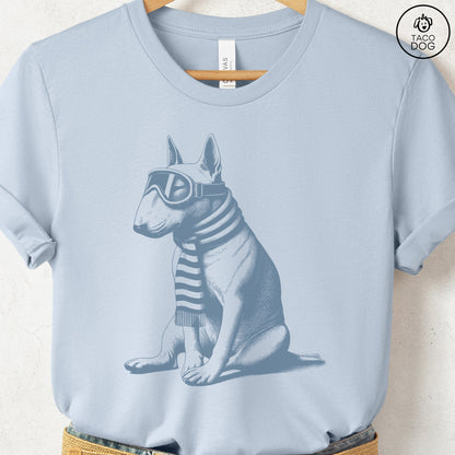 English Bull Terrier Winter Sport T-Shirt