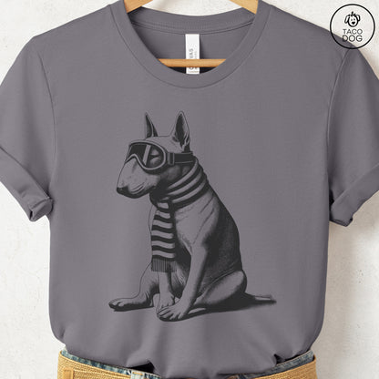 English Bull Terrier Winter Sport T-Shirt