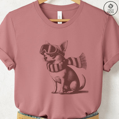 Chihuahua Winter Sport T-Shirt