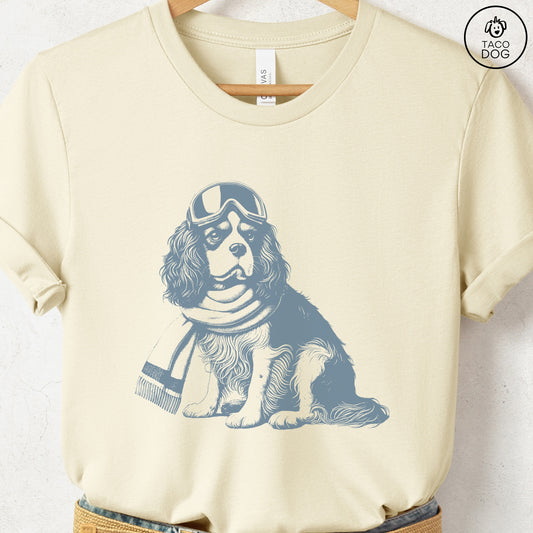 Cavalier King Charles Spaniel Winter Sport T-Shirt