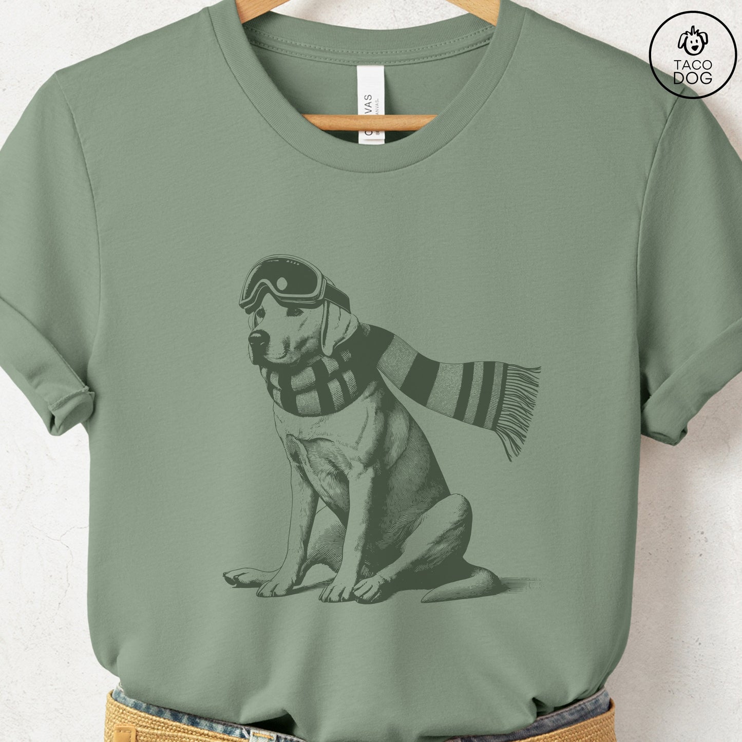Labrador Retriever Lab Winter Sport T-Shirt