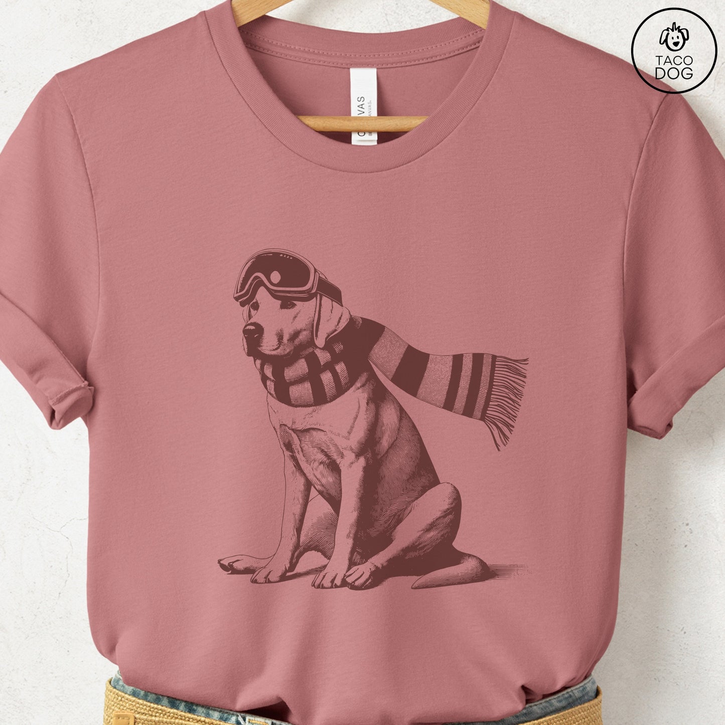Labrador Retriever Lab Winter Sport T-Shirt