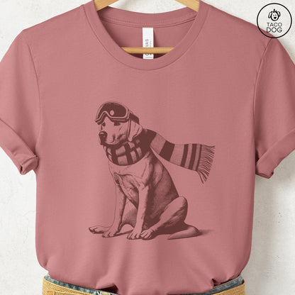 Labrador Retriever Lab Winter Sport T-Shirt