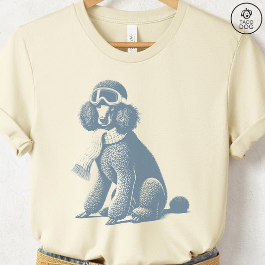 Poodle Winter Sport T-Shirt