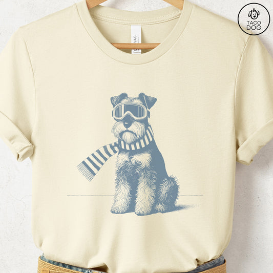 Schnauzer Winter Sport T-Shirt