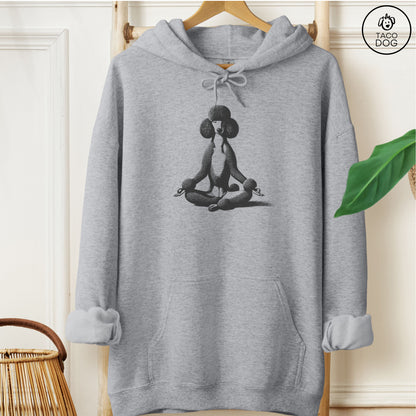 Poodle Meditate Yoga Hoodie