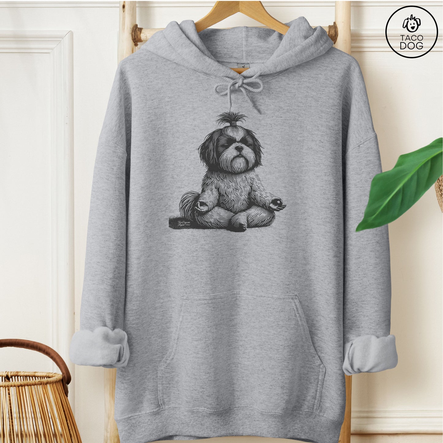 Shih Tzu Meditate Yoga Hoodie