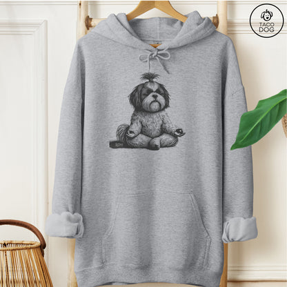 Shih Tzu Meditate Yoga Hoodie